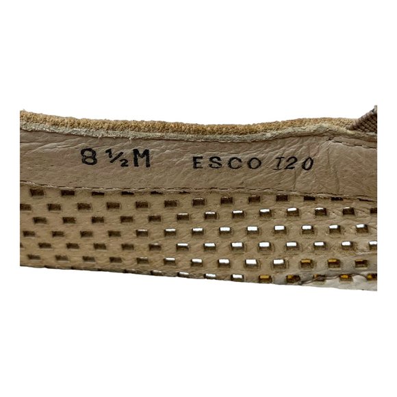 DONALD J.‎ PLINER Sport Tan Perforated Suede Casual Loafers - Picture 4 of 11